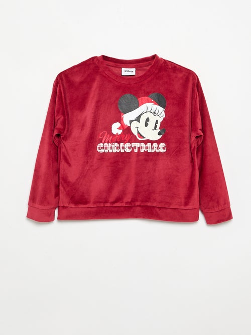 Completo pigiama bambina 'Disney' 'Natale' in velluto - Kiabi