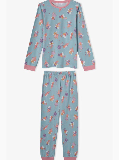 Completo pigiama bambina fairy bloom a maniche lunghe penti - Kiabi
