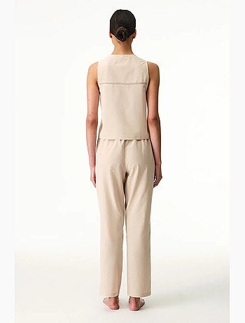Completo pigiama belle lace con pantaloni penti
