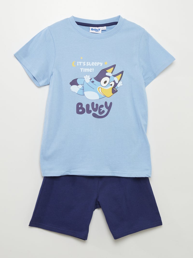 Completo pigiama 'Bluey' shorts + t-shirt - 2 pezzi BLU - Kiabi
