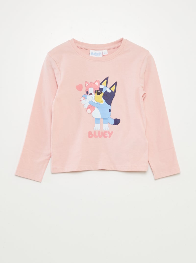 Completo pigiama 'Bluey' t-shirt + pantaloni - 2 pezzi ROSA - Kiabi