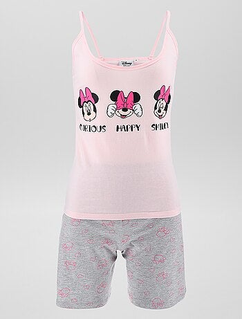 Completo pigiama canotta + shorts Minnie - 2 pezzi