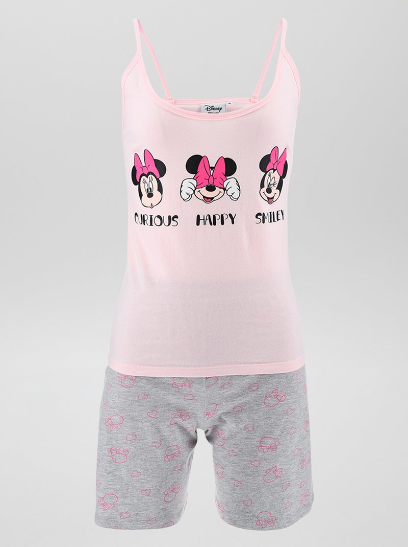Completo pigiama canotta + shorts Minnie - 2 pezzi ROSA - Kiabi
