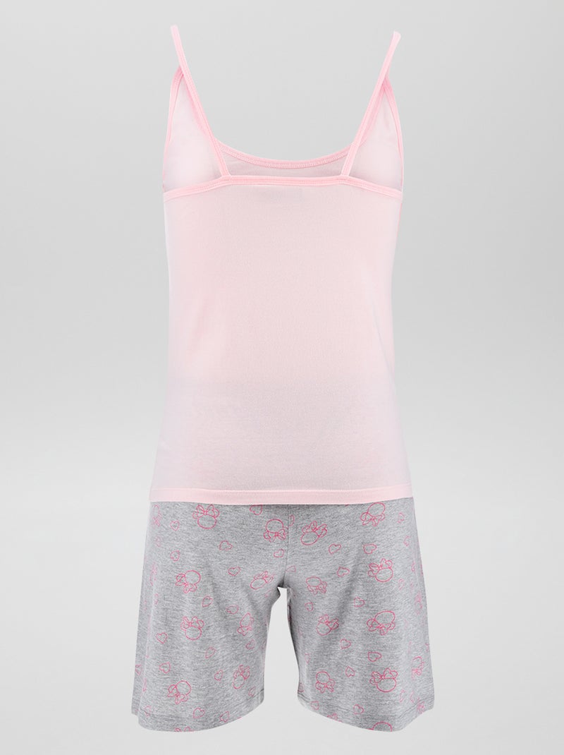 Completo pigiama canotta + shorts Minnie - 2 pezzi ROSA - Kiabi