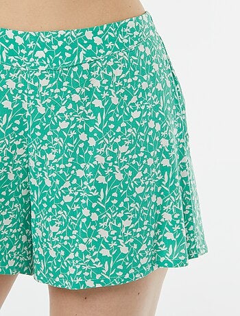 Completo pigiama canotta + shorts stampati