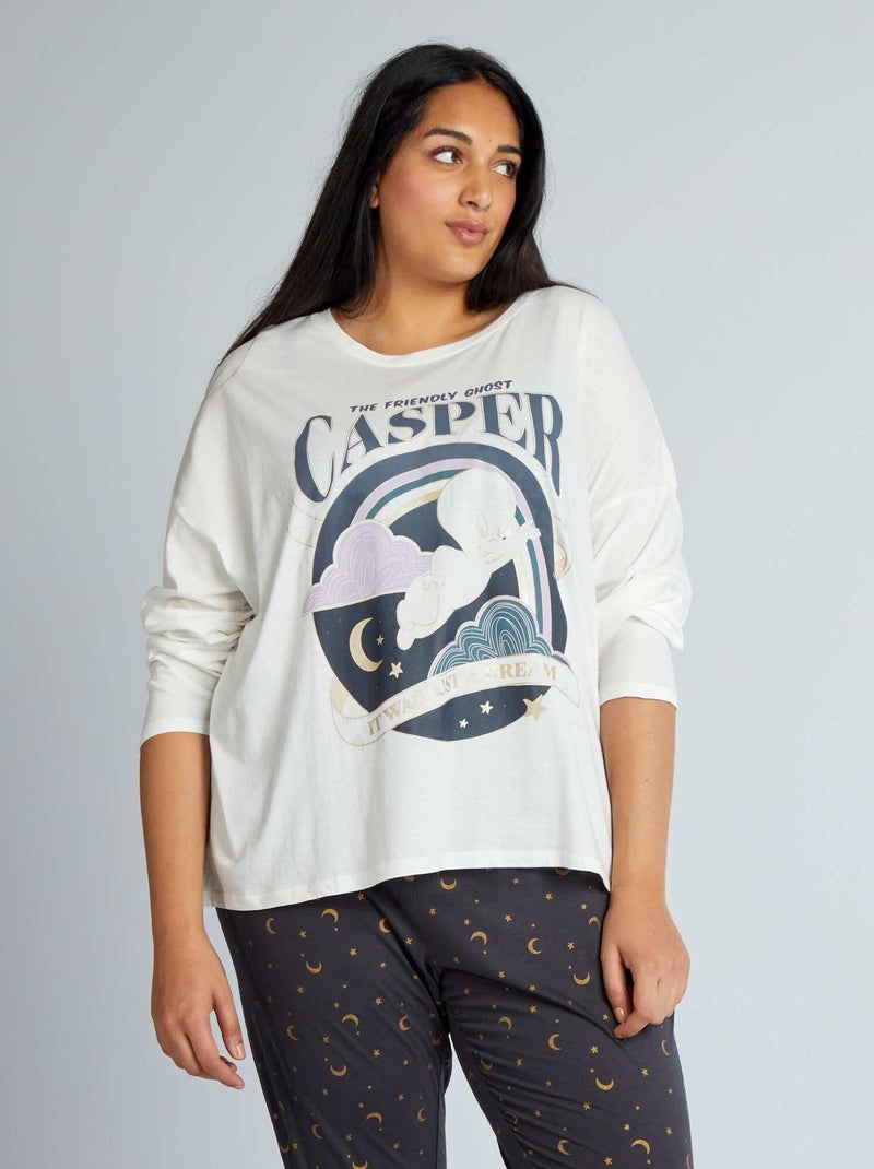 Completo pigiama 'Casper' - 2 pezzi BIANCO - Kiabi