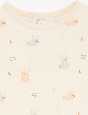 Completo pigiama chill in jersey di cotone