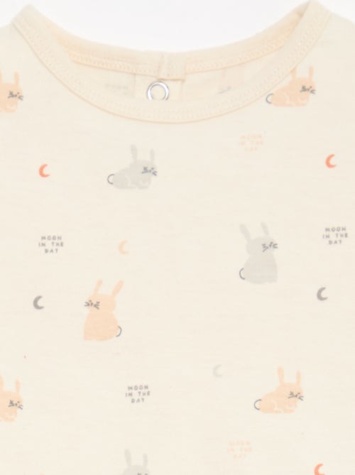 Completo pigiama chill in jersey di cotone - Kiabi