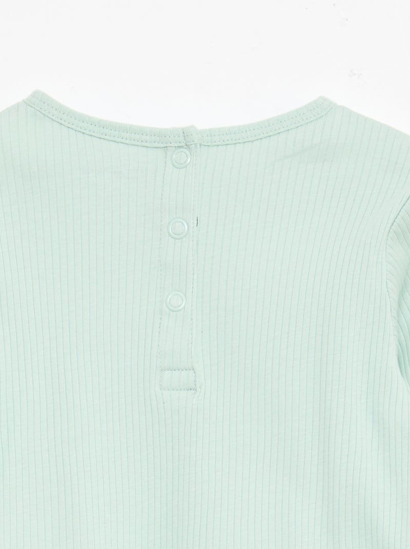 Completo pigiama chill in jersey di cotone Blu - Kiabi