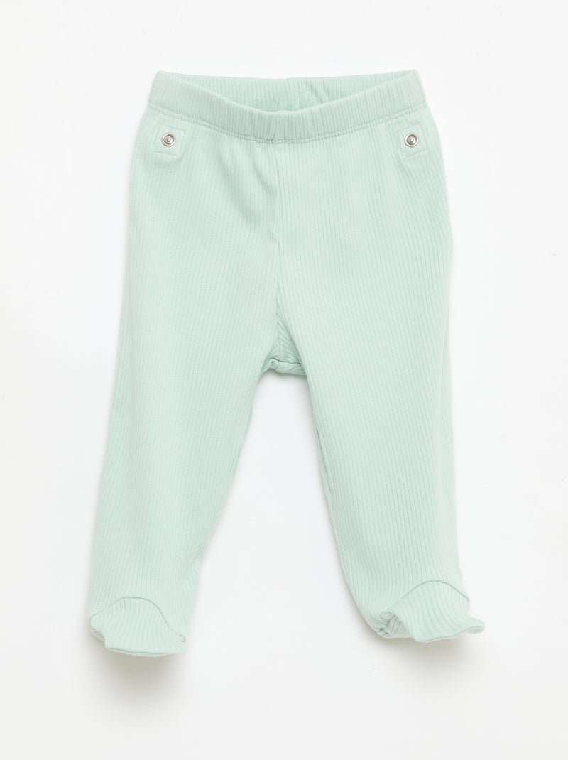 Completo pigiama chill in jersey di cotone Blu - Kiabi