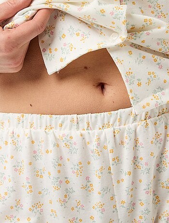 Completo pigiama con pantaloncino stampato - 2 pezzi