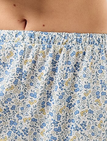 Completo pigiama con pantaloncino stampato - 2 pezzi