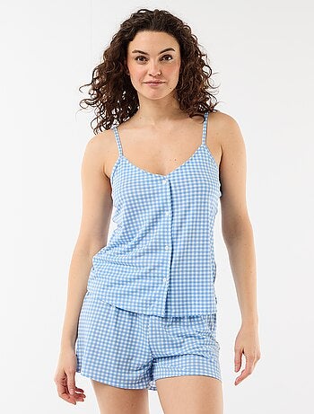 Completo pigiama con pantaloncino stampato - 2 pezzi