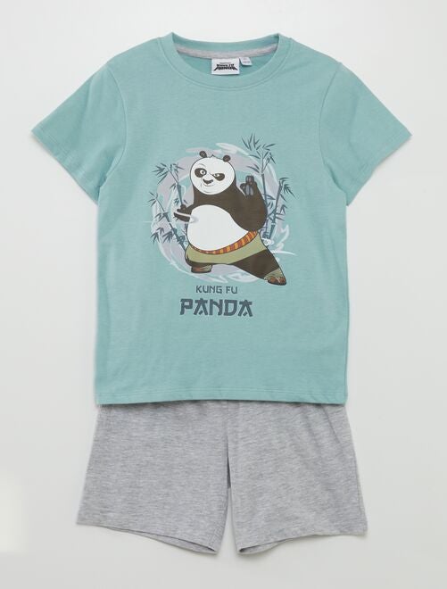 Completo pigiama con shorts + t-shirt 'Kung-fu Panda' - 2 pezzi - Kiabi