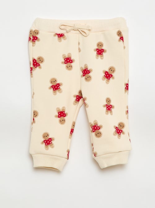 Completo pigiama con stampa natalizia - Kiabi