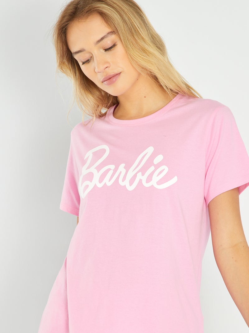 Completo pigiama corto - 2 pezzi 'Barbie' ROSA - Kiabi