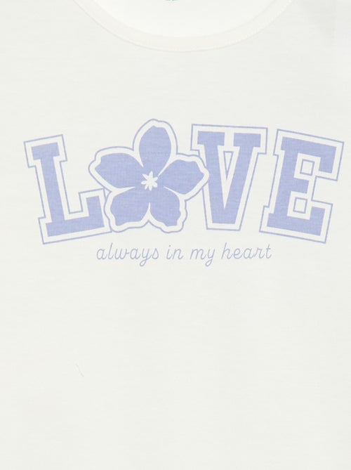 Completo pigiama corto - 2 pezzi - Kiabi