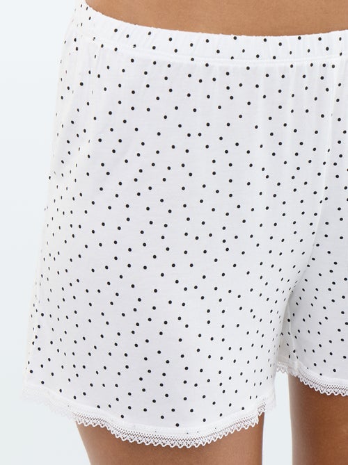 Completo pigiama corto - 2 pezzi - Kiabi