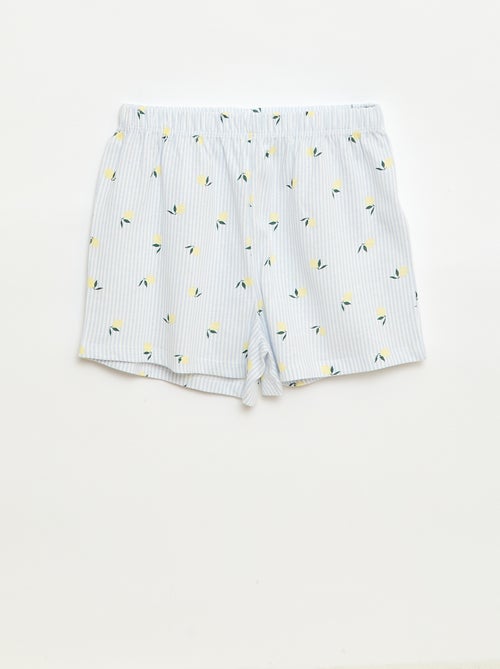 Completo pigiama corto - 2 pezzi - Kiabi