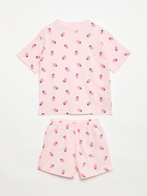 Completo pigiama corto - 2 pezzi - Kiabi