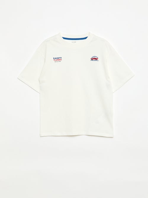 Completo pigiama corto 2 pezzi: T-shirt + pantaloncini - Kiabi