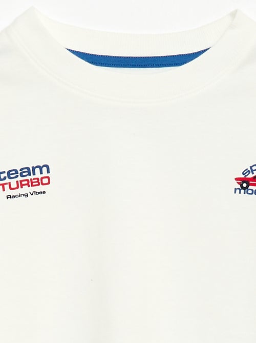 Completo pigiama corto 2 pezzi: T-shirt + pantaloncini - Kiabi