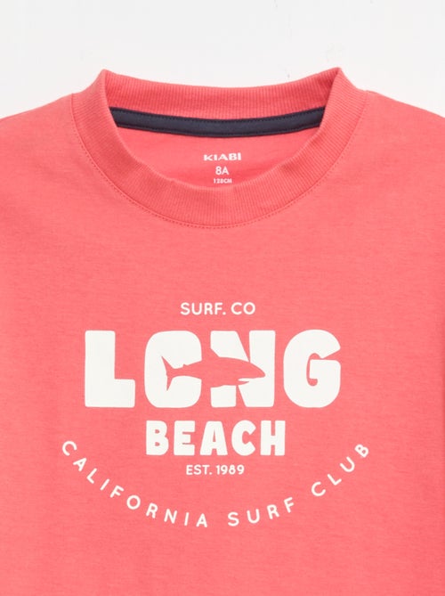 Completo pigiama corto 2 pezzi T-shirt + pantaloncini - Kiabi