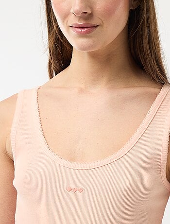 Completo pigiama corto a quadretti - 2 pezzi