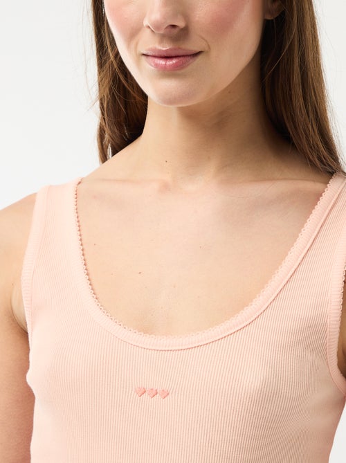 Completo pigiama corto a quadretti - 2 pezzi - Kiabi