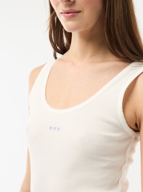 Completo pigiama corto a quadretti - 2 pezzi - Kiabi