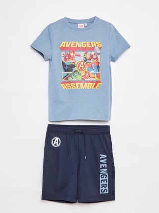 Completo pigiama corto 'Avengers' - 2 pezzi