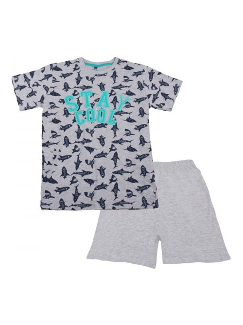 Completo pigiama corto bambino - Kiabi