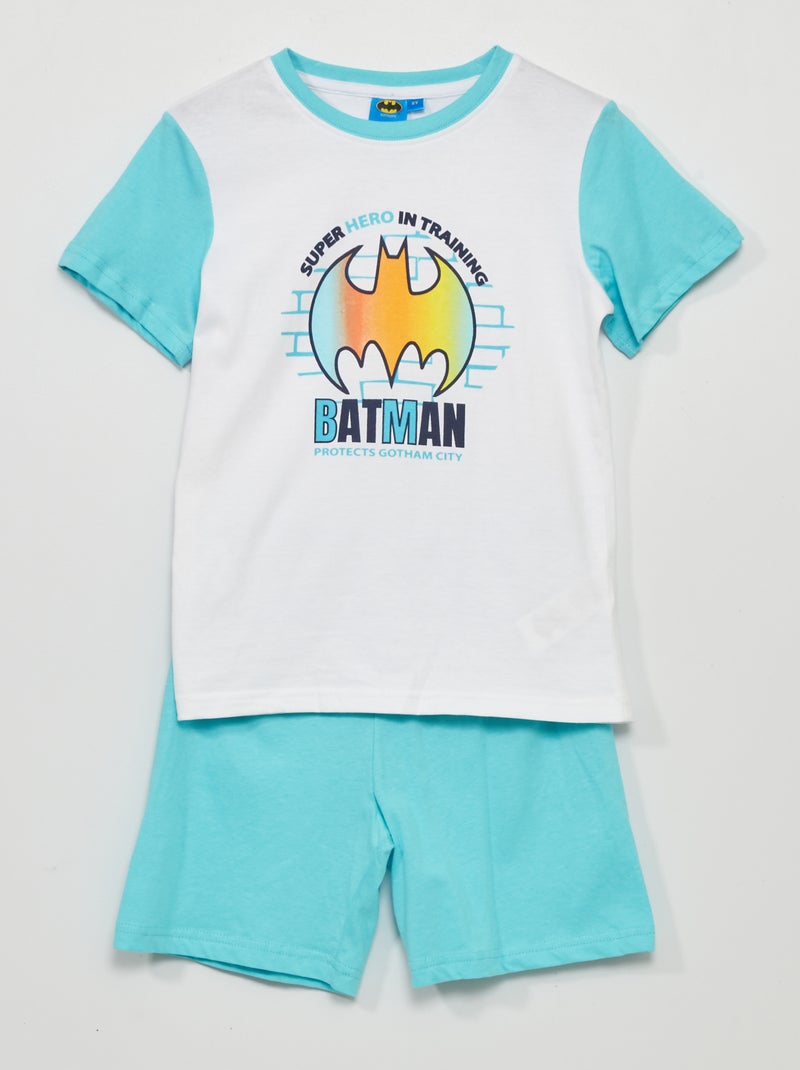Completo pigiama corto 'Batman' - 2 pezzi BLU - Kiabi