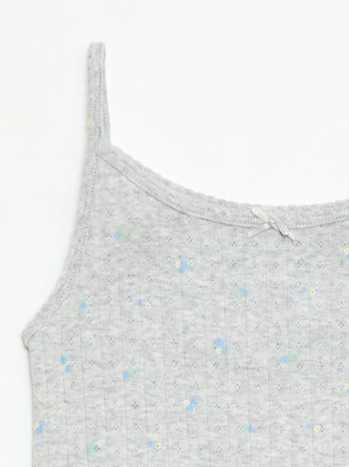 Completo pigiama corto canotta + shorts a fantasia - 2 pezzi - Kiabi