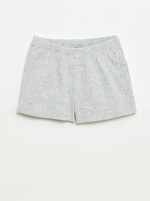 Completo pigiama corto canotta + shorts a fantasia - 2 pezzi - Kiabi