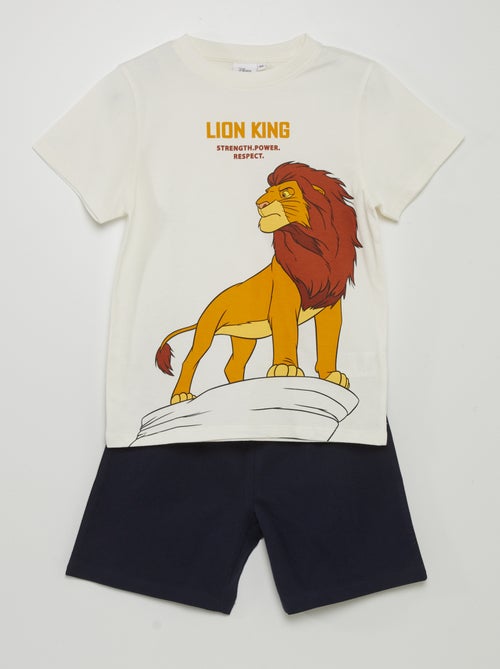 Completo pigiama corto 'Il Re Leone' - 2 pezzi - Kiabi