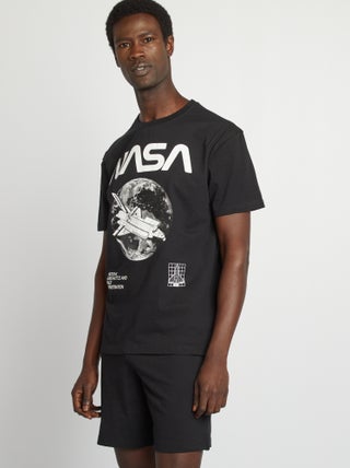 Completo pigiama corto 'NASA' shorts +t-shirt - 2 pezzi