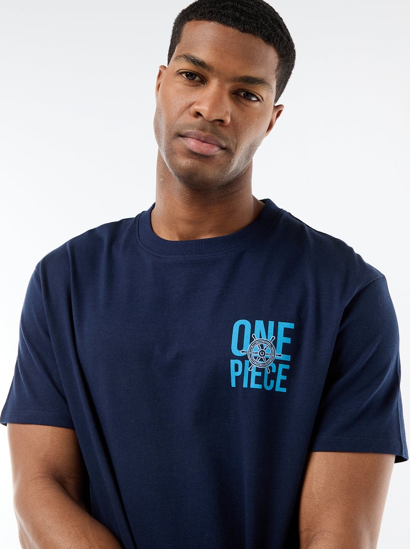Completo pigiama corto 'One piece' - 2 pezzi Blu - Kiabi