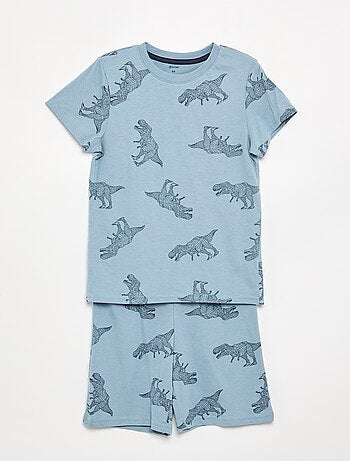 Completo pigiama corto short + t-shirt - 2 pezzi