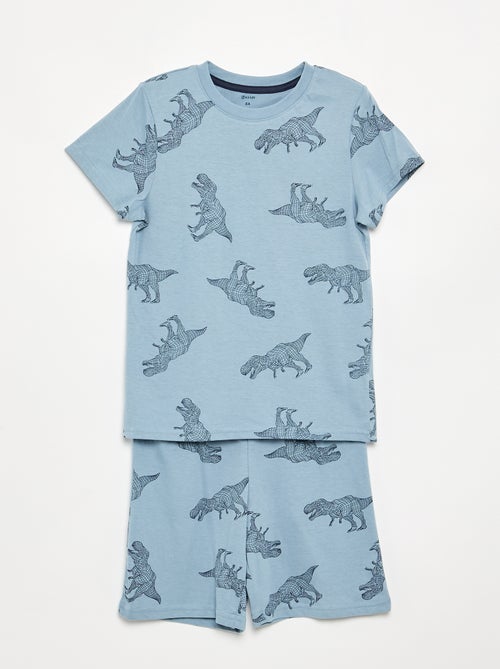 Completo pigiama corto short + t-shirt - 2 pezzi - Kiabi Completo pigiama corto short + t-shirt - 2 pezzi - Kiabi