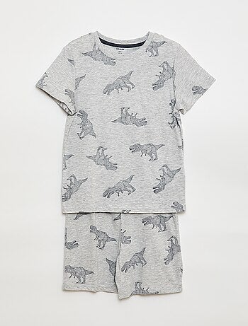 Completo pigiama corto short + t-shirt - 2 pezzi