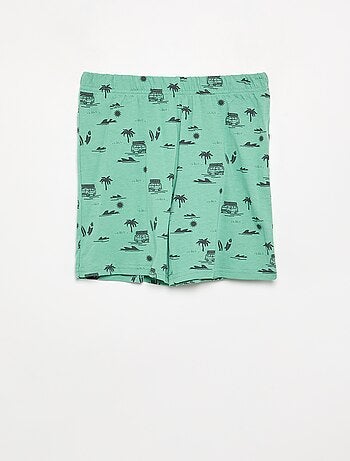 Completo pigiama corto short + t-shirt - 2 pezzi