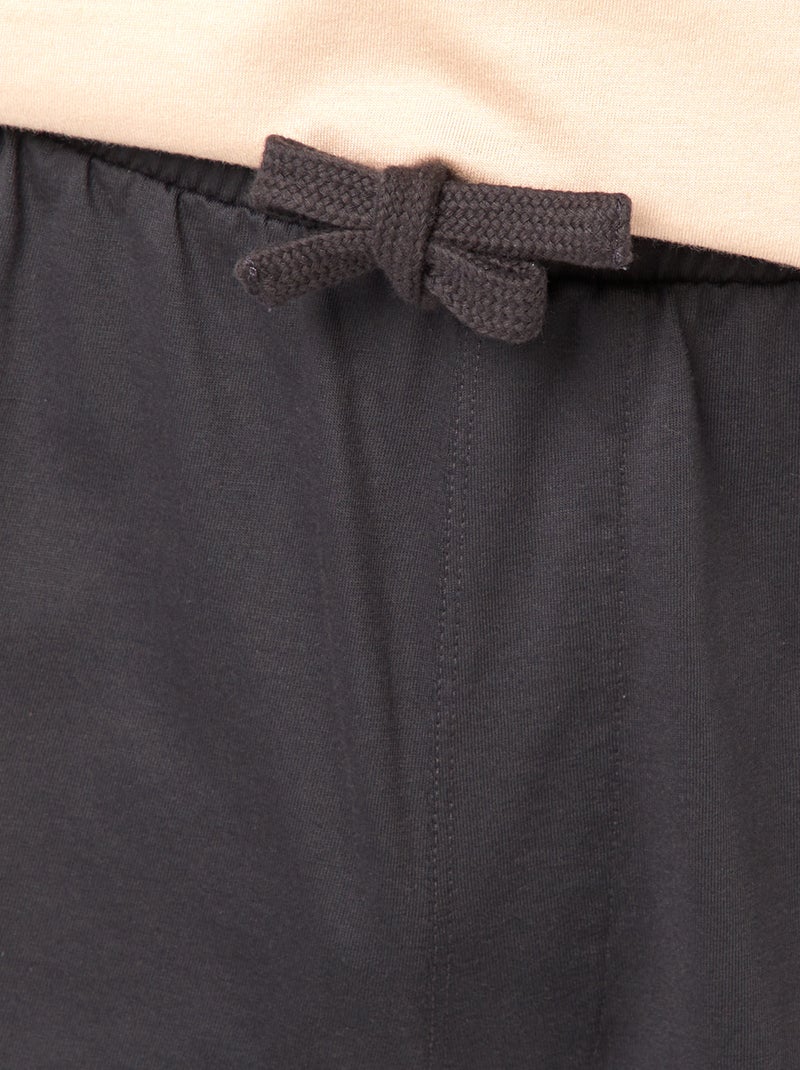 Completo pigiama corto shorts + t-shirt 'Fast and Furious' -  2 pezzi MARRONE - Kiabi