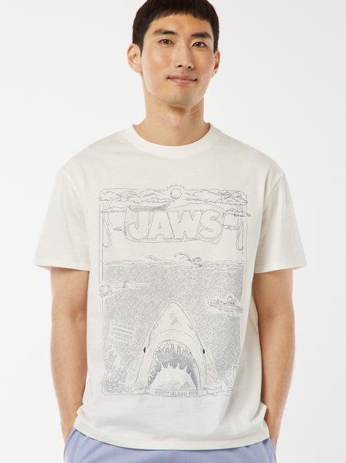 Completo pigiama corto shorts + t-shirt 'Lo Squalo' -  2 pezzi - Kiabi