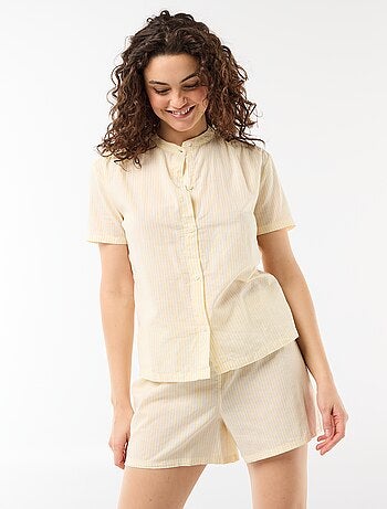 Completo pigiama corto stampato - 2 pezzi