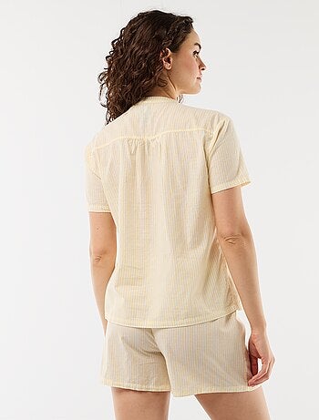 Completo pigiama corto stampato - 2 pezzi