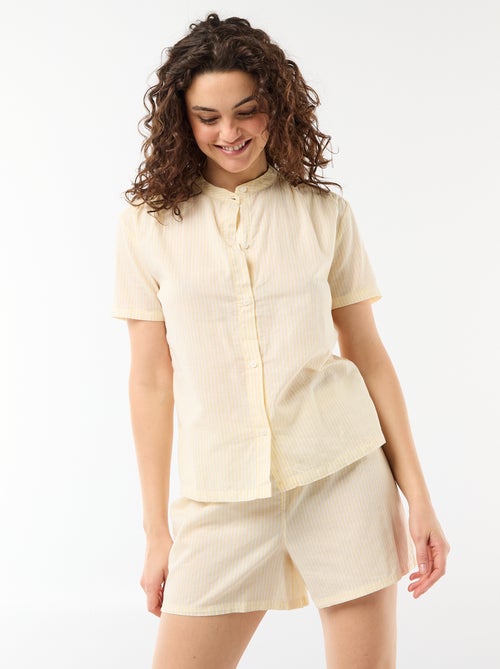 Completo pigiama corto stampato - 2 pezzi - Kiabi