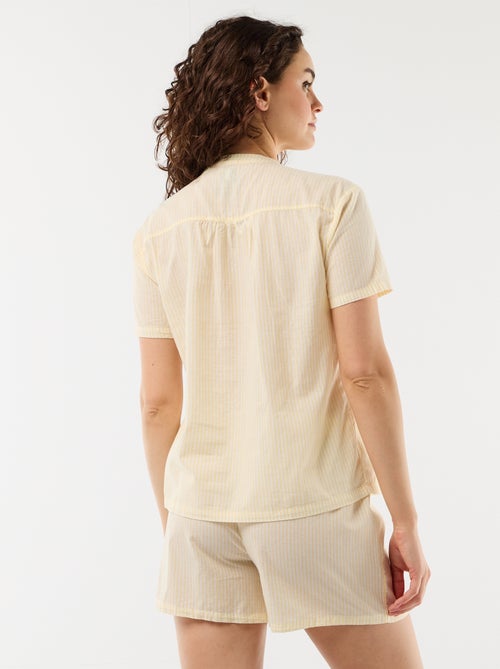 Completo pigiama corto stampato - 2 pezzi - Kiabi