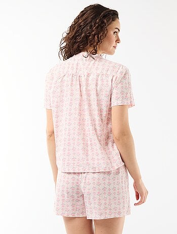 Completo pigiama corto stampato - 2 pezzi