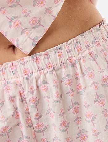 Completo pigiama corto stampato - 2 pezzi